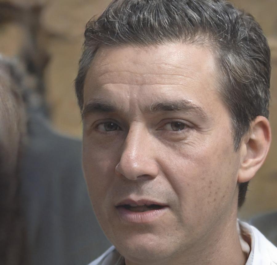 Ritratto di Luca Santarelli, ex studente del corso di storia della musica